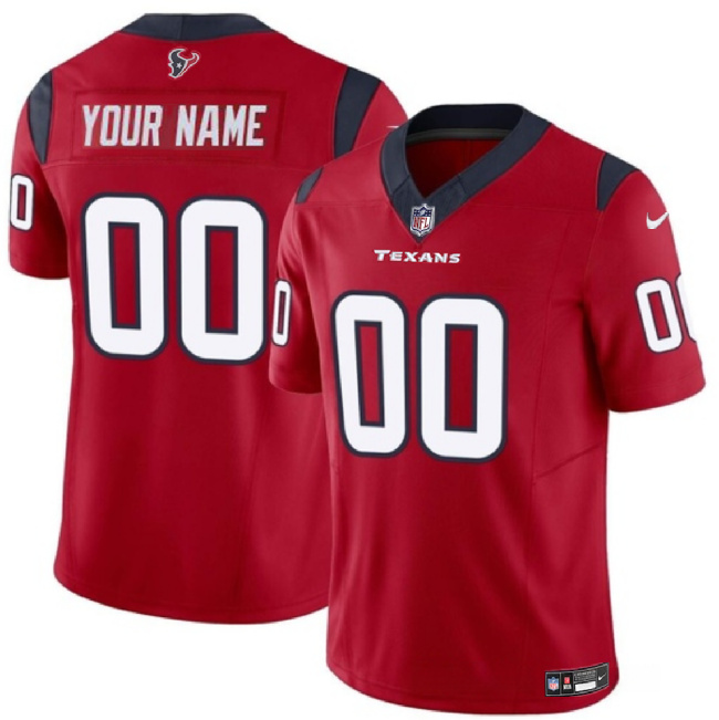 Custom Houston Texans Vapor F.U.S.E. Limited Jersey